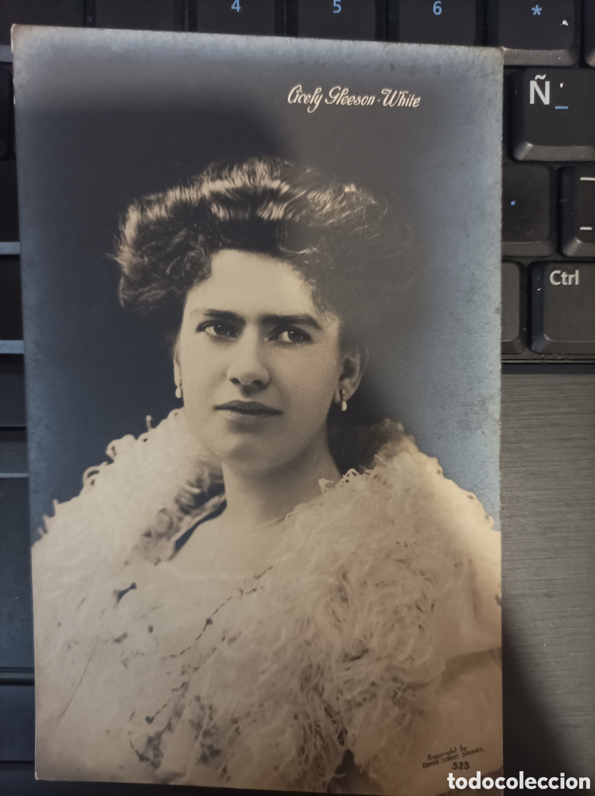 Postales: Cantante Ocely Gleeson-White_Breitkopf & H&auml;rtel; 523. Photo Dover