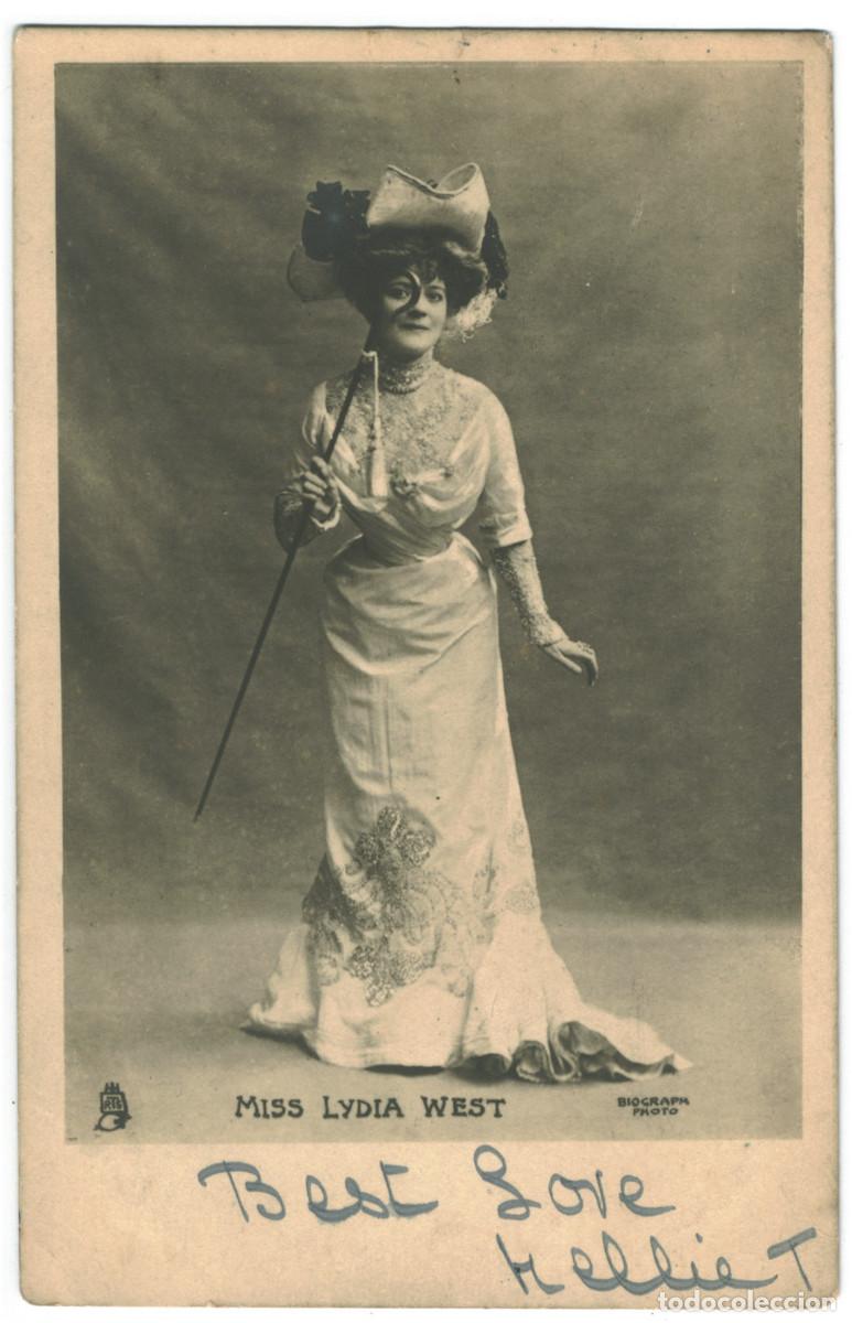 Postales: WEST, Lydia_Raphael Tuck Real Photograph (Stage Favourites; 5053). Photo Biograph