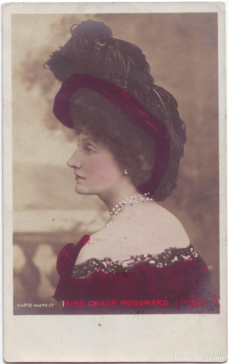 Postales: Actriz WOODWARD, Grace_Rapid; 1072. Photo Perry