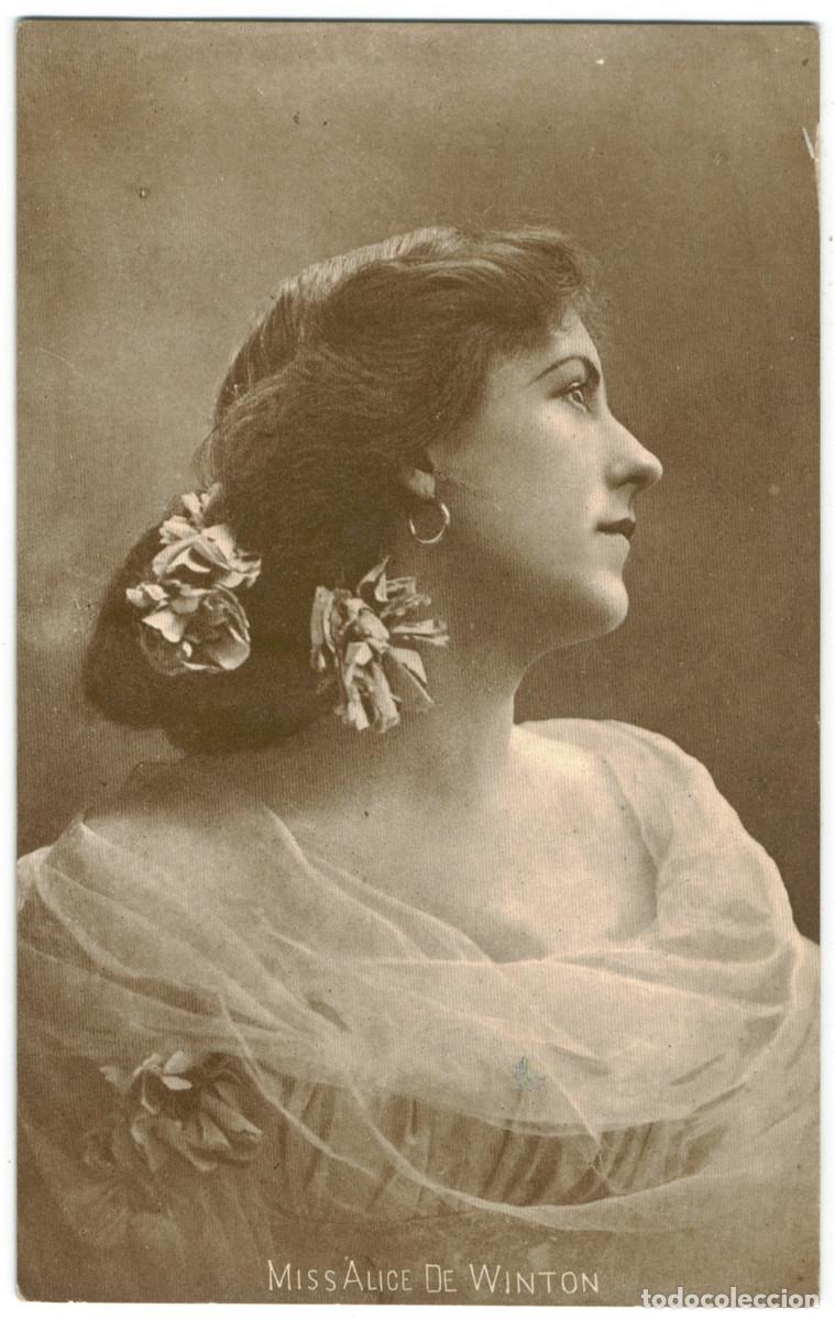 Postales: Actriz WINTON, Alice de_Palatine (Photinotype)