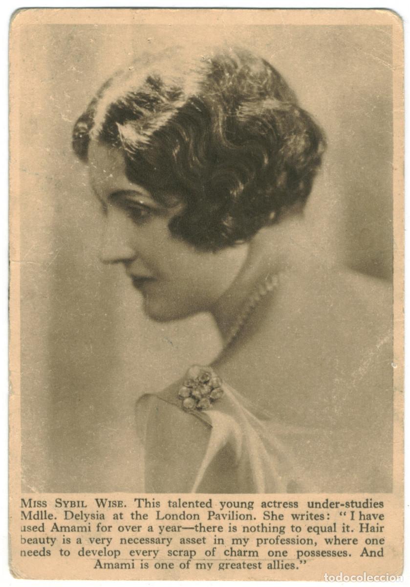 Postales: Actriz WISE, Sybil_Prichard & Constance