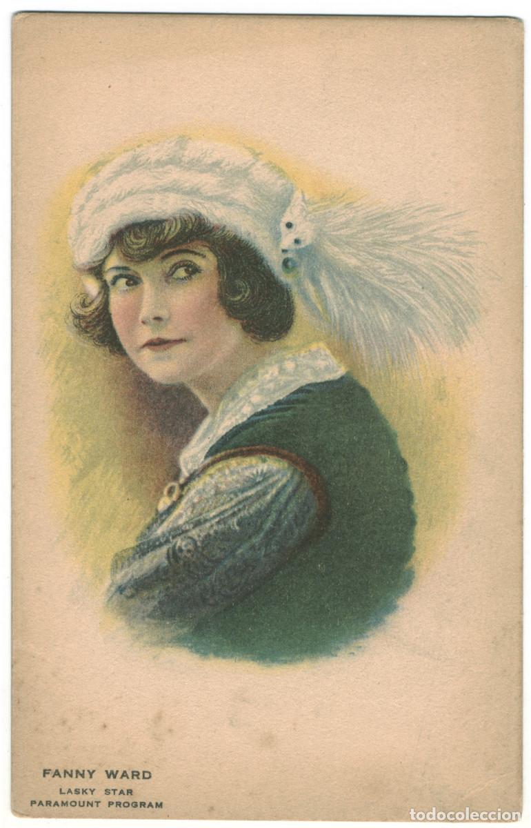 Postales: Actriz WARD, Fanny_Kline Poster. Lasky Star Paramount Program [roto inferior]