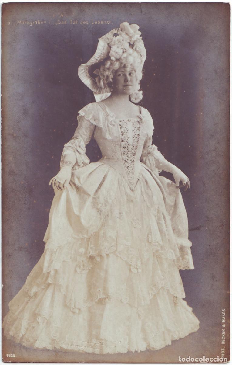 Postales: Actriz WUST, Ida (as Markgr&auml;fin in Das Tal des Lebens)_Sin datos; 1125. Photo Becker & Maass