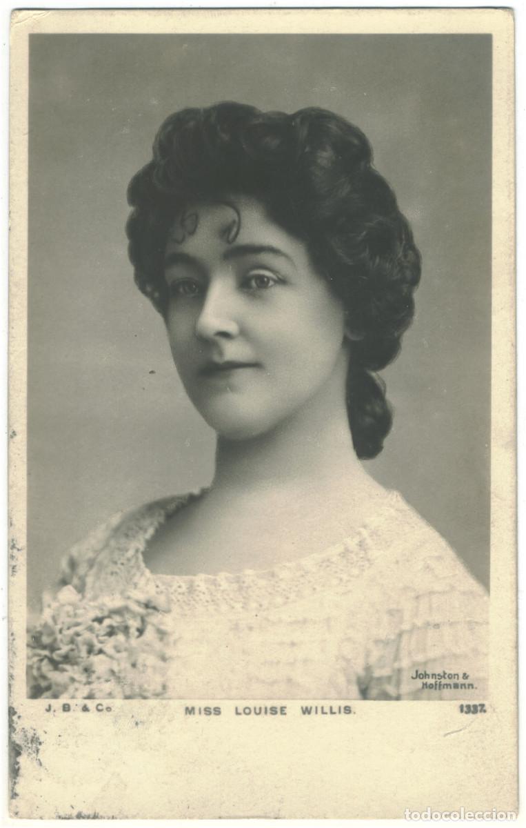 Postales: Actriz WILLIS, Louise (Beagles; 1337. Photo Johnston & Hoffmann