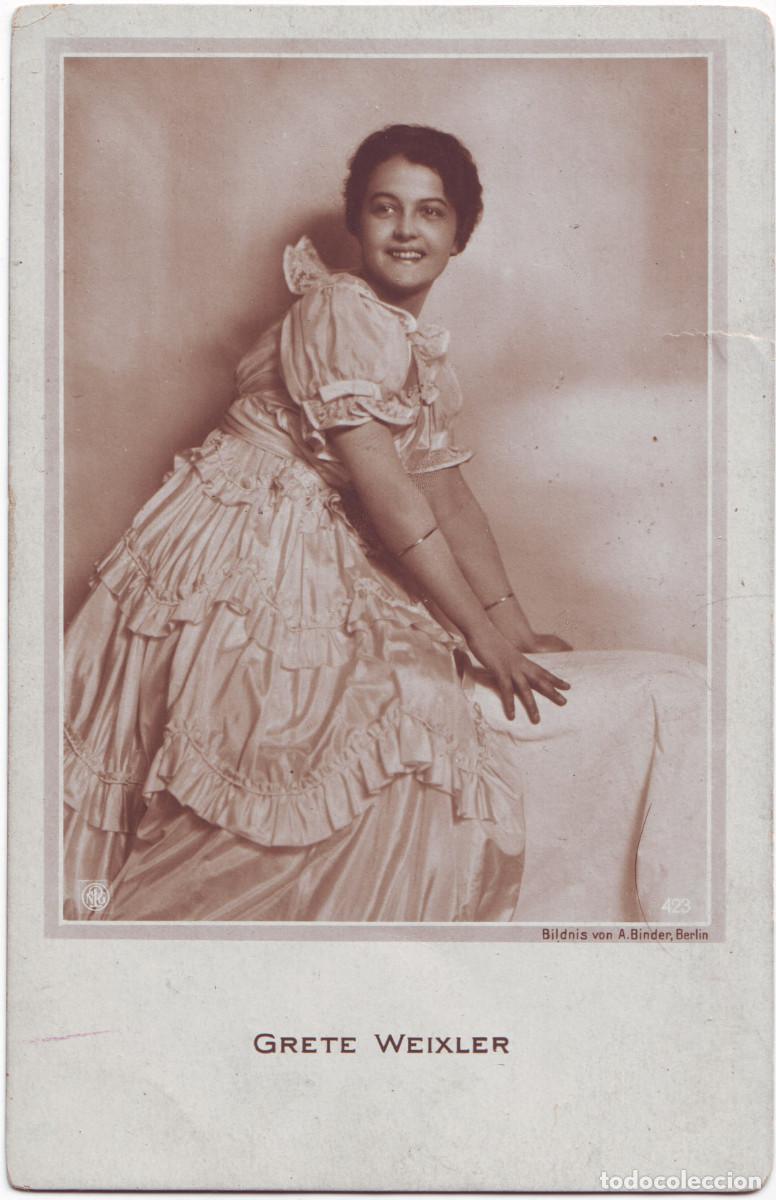 Postales: Actriz WEIXLER, Grete_NPG; 423. Photo A. Binder