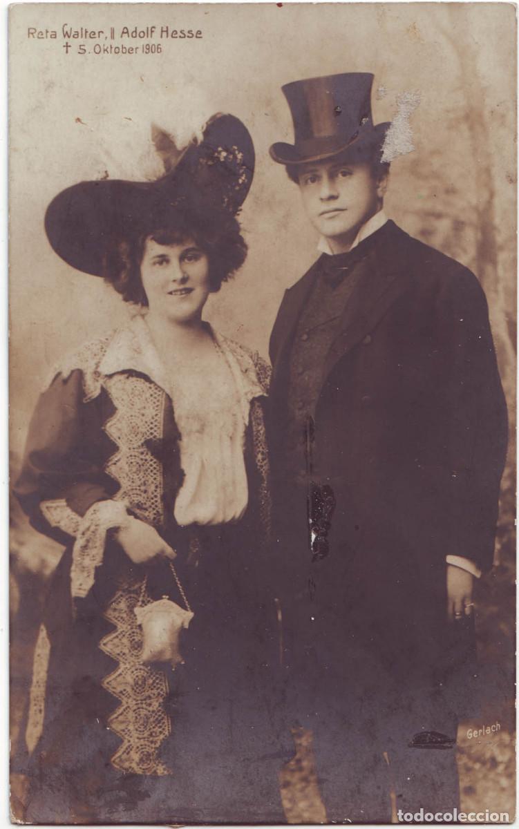 Postales: Actores WALTER, Reta & HESSE, Adolf_Sin datos. Photo Gerlach