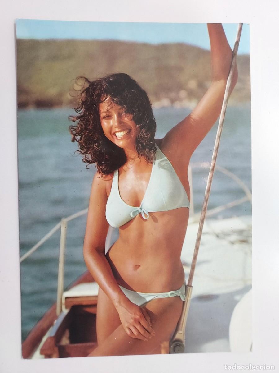 Postcards: POSTAL CHICA BIKINI BARCO CYZ 7574/31-C 1974 NUEVA