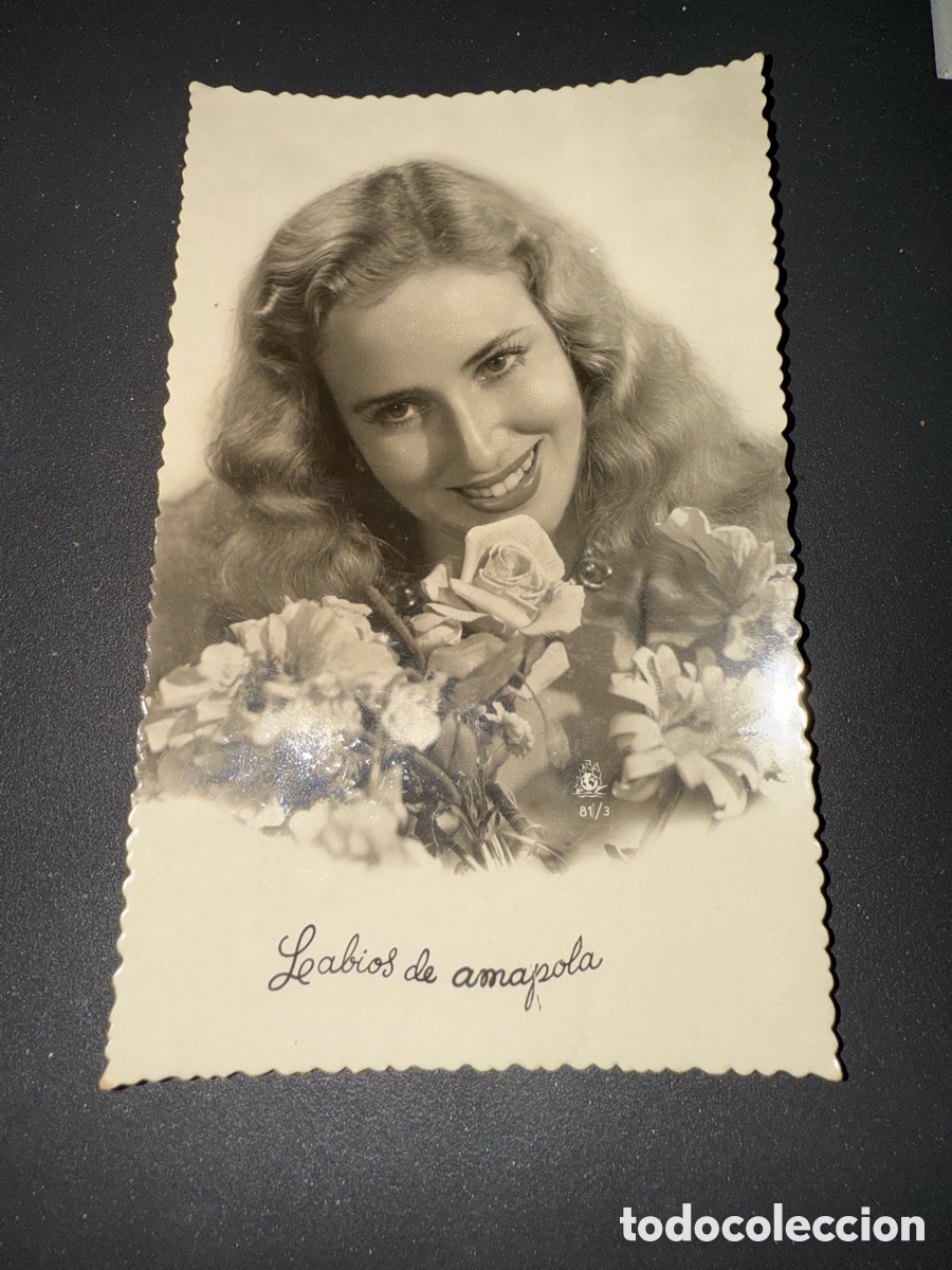 Postales: Postal. Mujer. A&ntilde;os 50