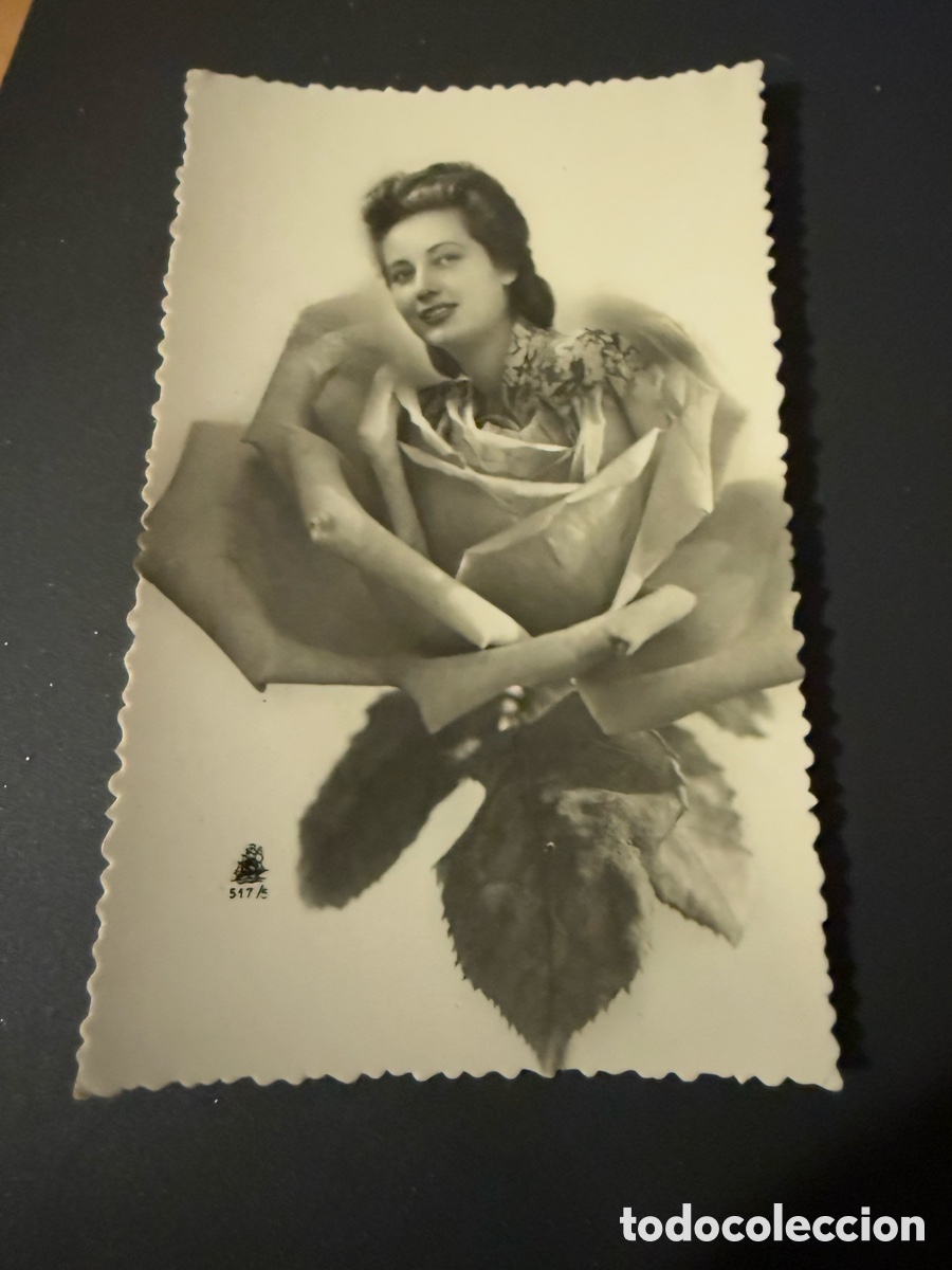 Postales: POSTAL MUJER. A&Ntilde;OS 50 - Foto 1