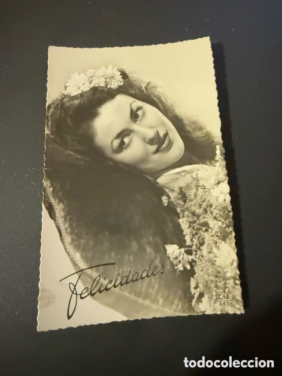 Postales: POSTAL MUJER. A&Ntilde;OS 50