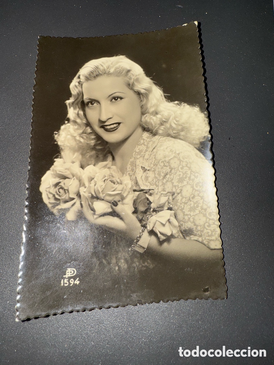 Postales: POSTAL. MUJER. A&Ntilde;OS 50