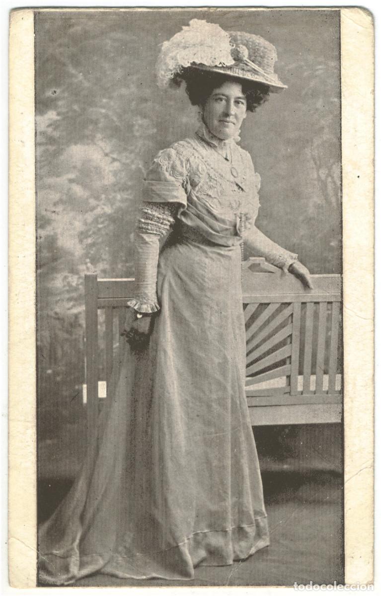 Postales: Actriz SIN IDENTIFICAR_Sin datos