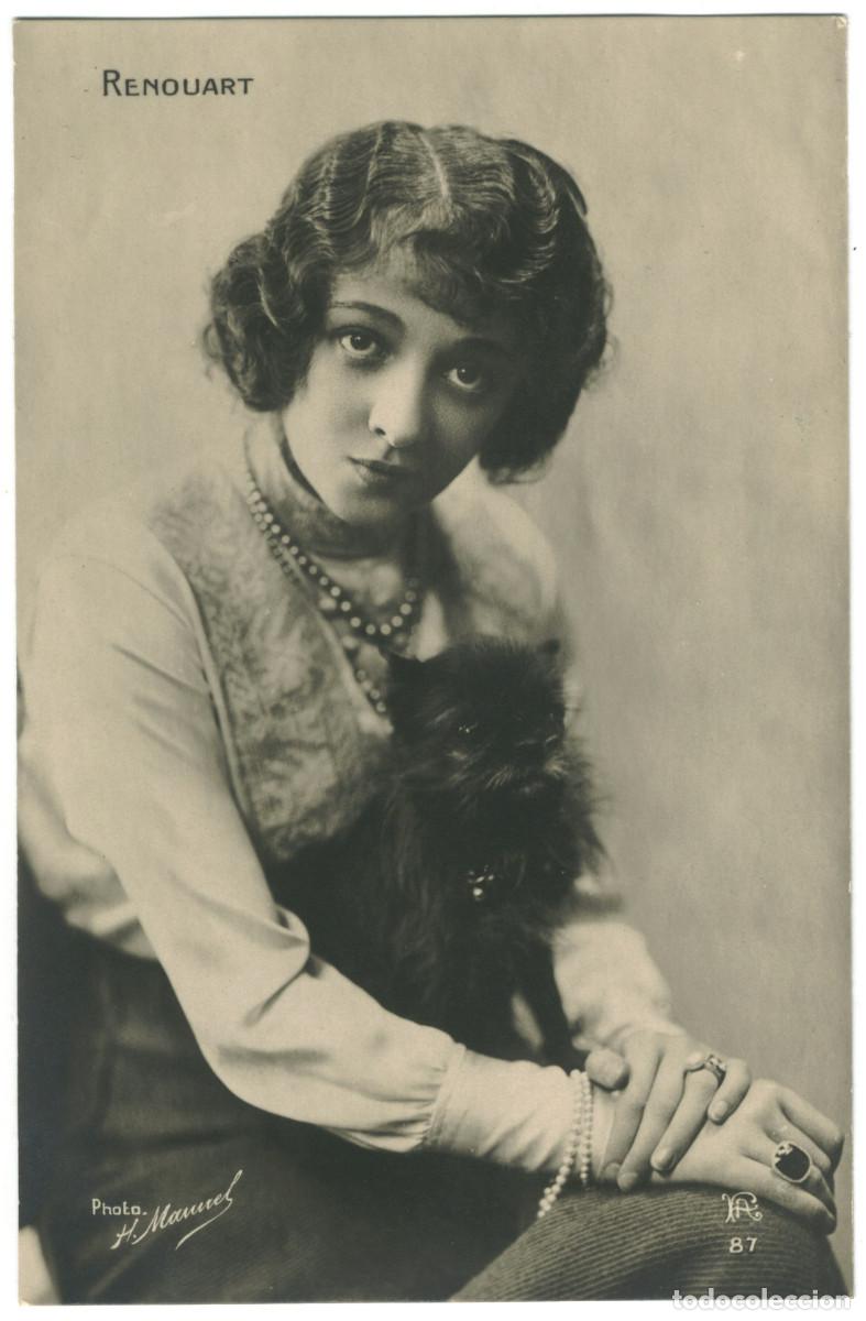 Postales: Actriz RENOUART_A. Christensen. 87. Photo H. Manuel