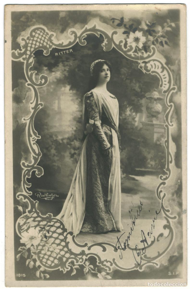 Postales: Actriz RITTER, Claude_SIP. 1015. Photo Reutlinger