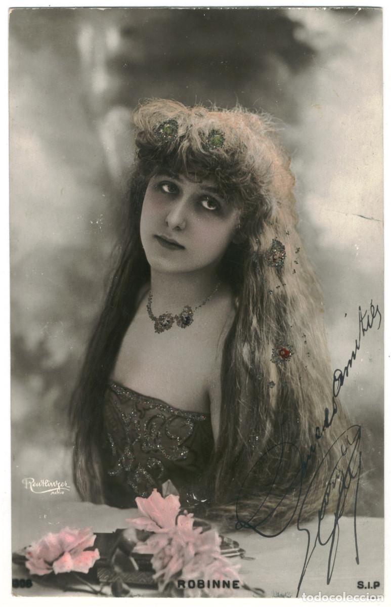 Postales: Actriz ROBINNE, Gabrielle_SIP. 1308. Photo Reutlinger