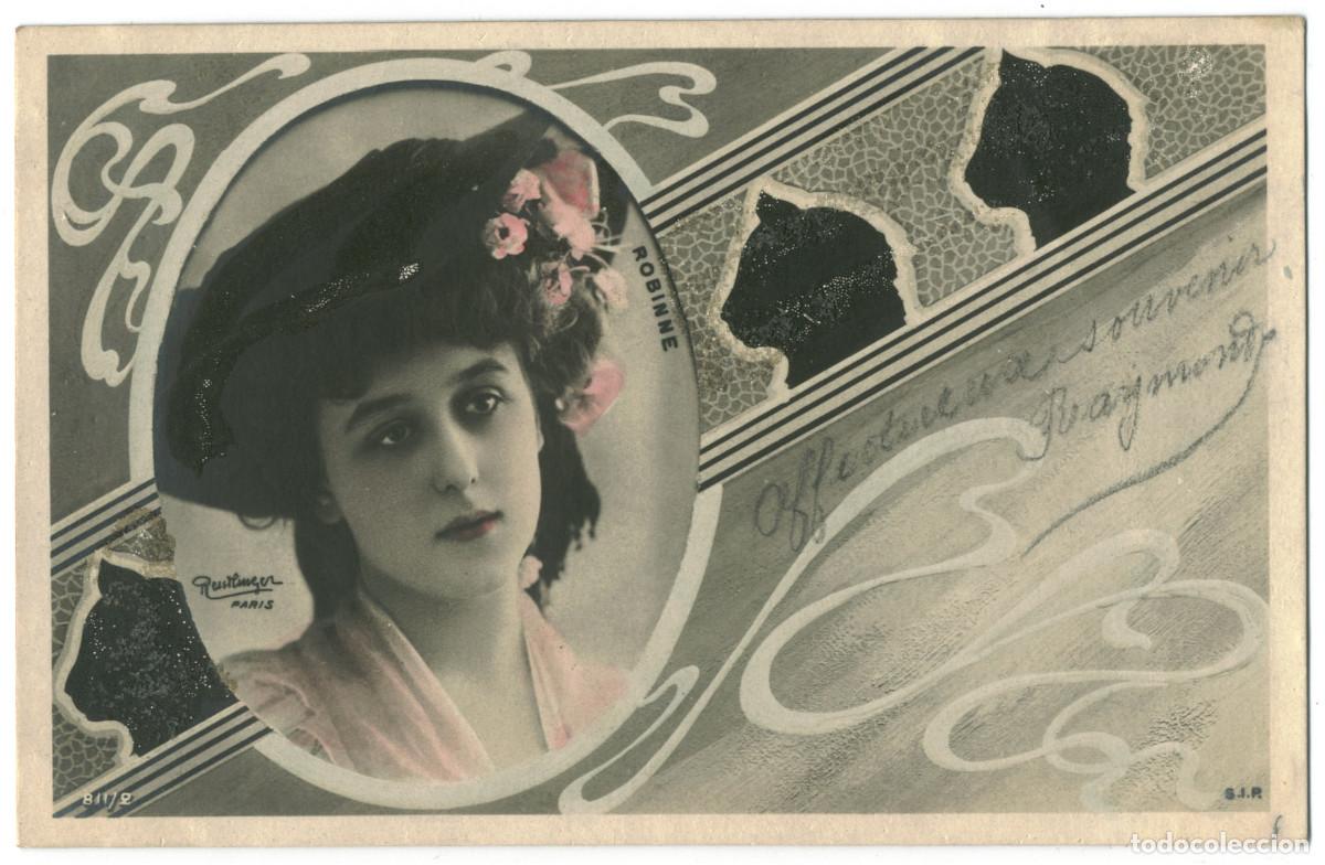 Postales: Actriz ROBINNE, Gabrielle_SIP. 811-2. Photo Reutlinger