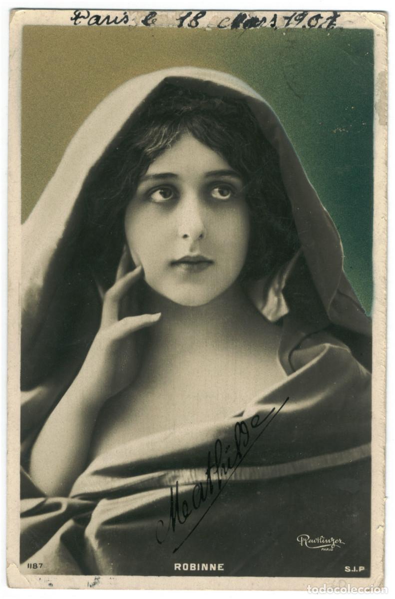 Postales: Actriz ROBINNE, Gabrielle_SIP. 1187. Photo Reutlinger