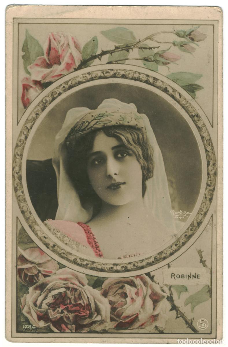 Postales: Actriz ROBINNE, Gabrielle_SIP. 1784. Photo Reutlinger
