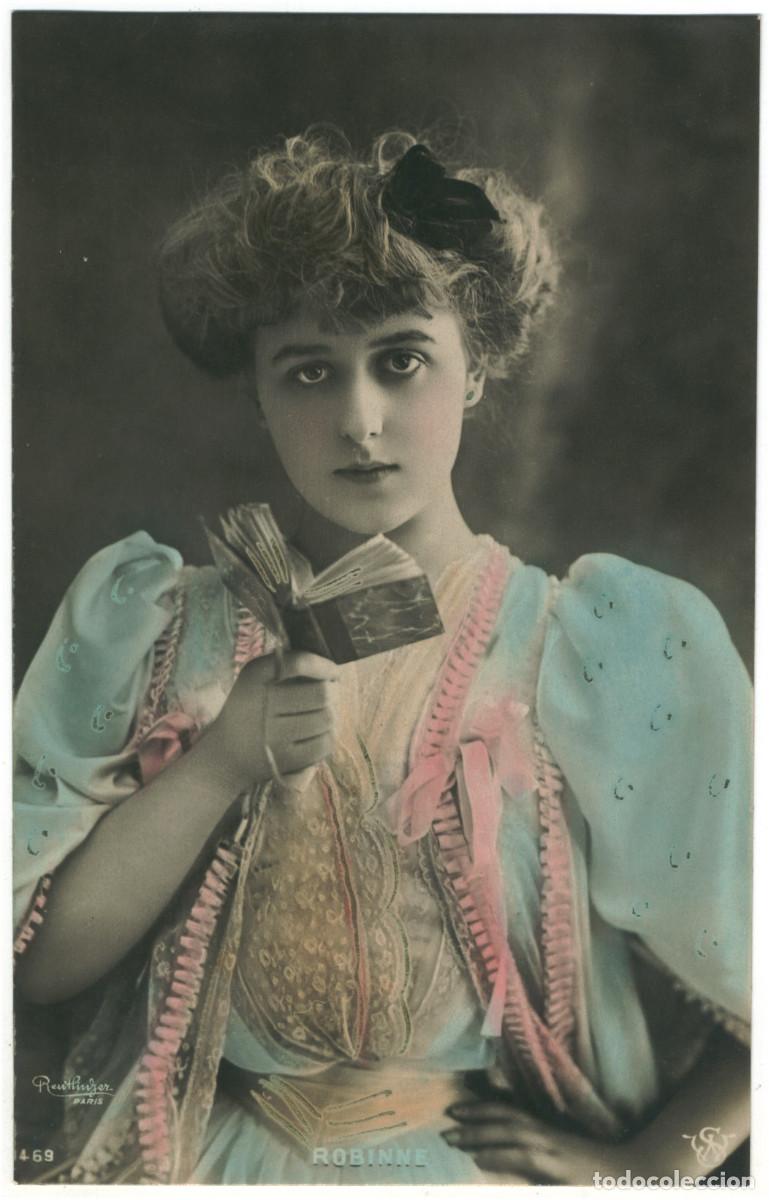 Postales: Actriz ROBINNE, Gabrielle_SW. 469. Photo Reutlinger