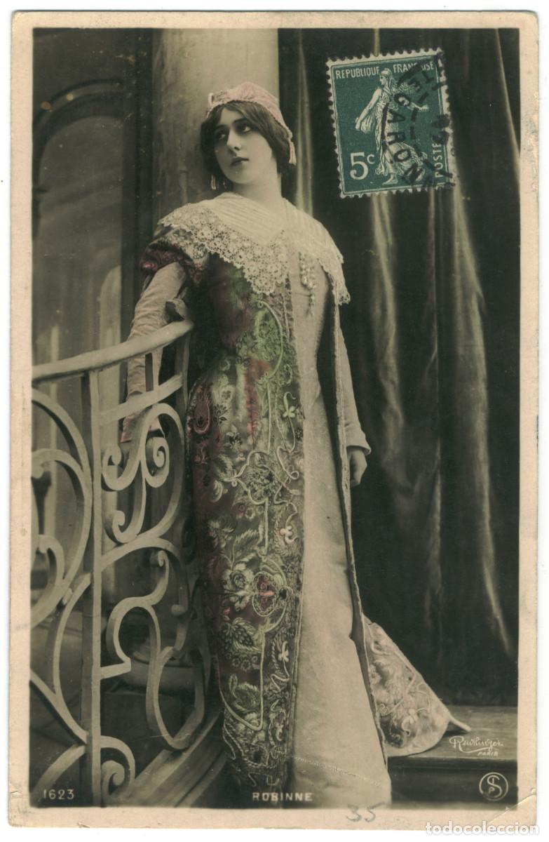 Postales: Actriz ROBINNE, Gabrielle_SIP. 1623. Photo Reutlinger