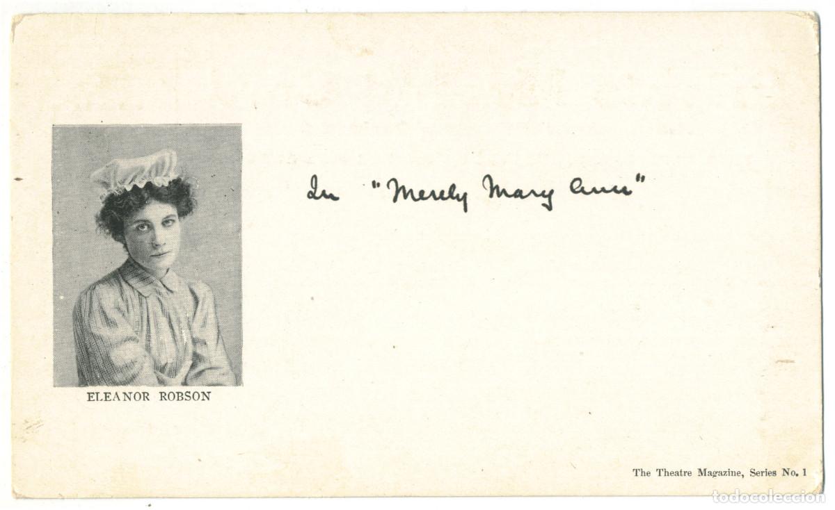 Postales: Actriz ROBSON, Eleanor_Theatre Magazine; 1