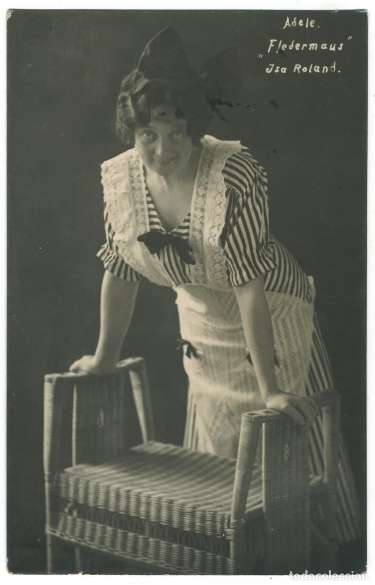Postales: Actriz ROLAND, Isa_Sin datos. 632. As Adele in Fledermaus