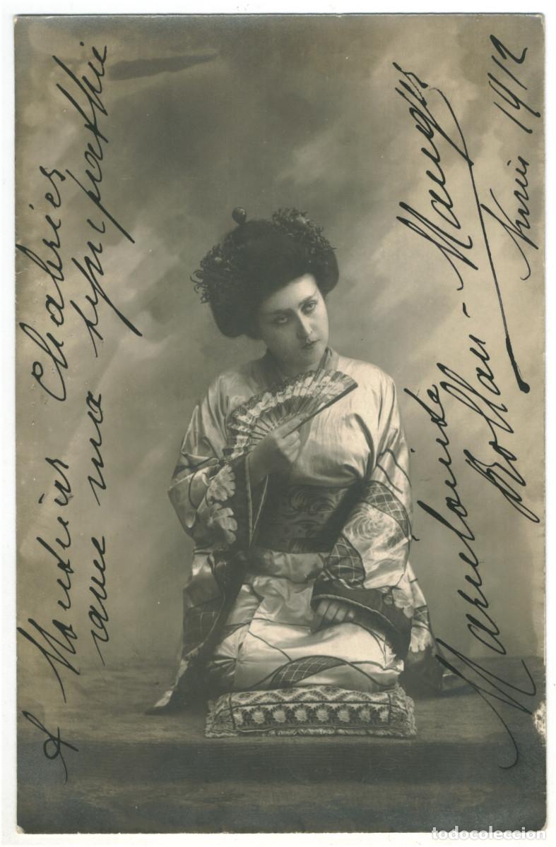 Postales: Actriz ROLLAN-MANGER, Marielouise_R. Guilleminot. Signed Firmada Autograph