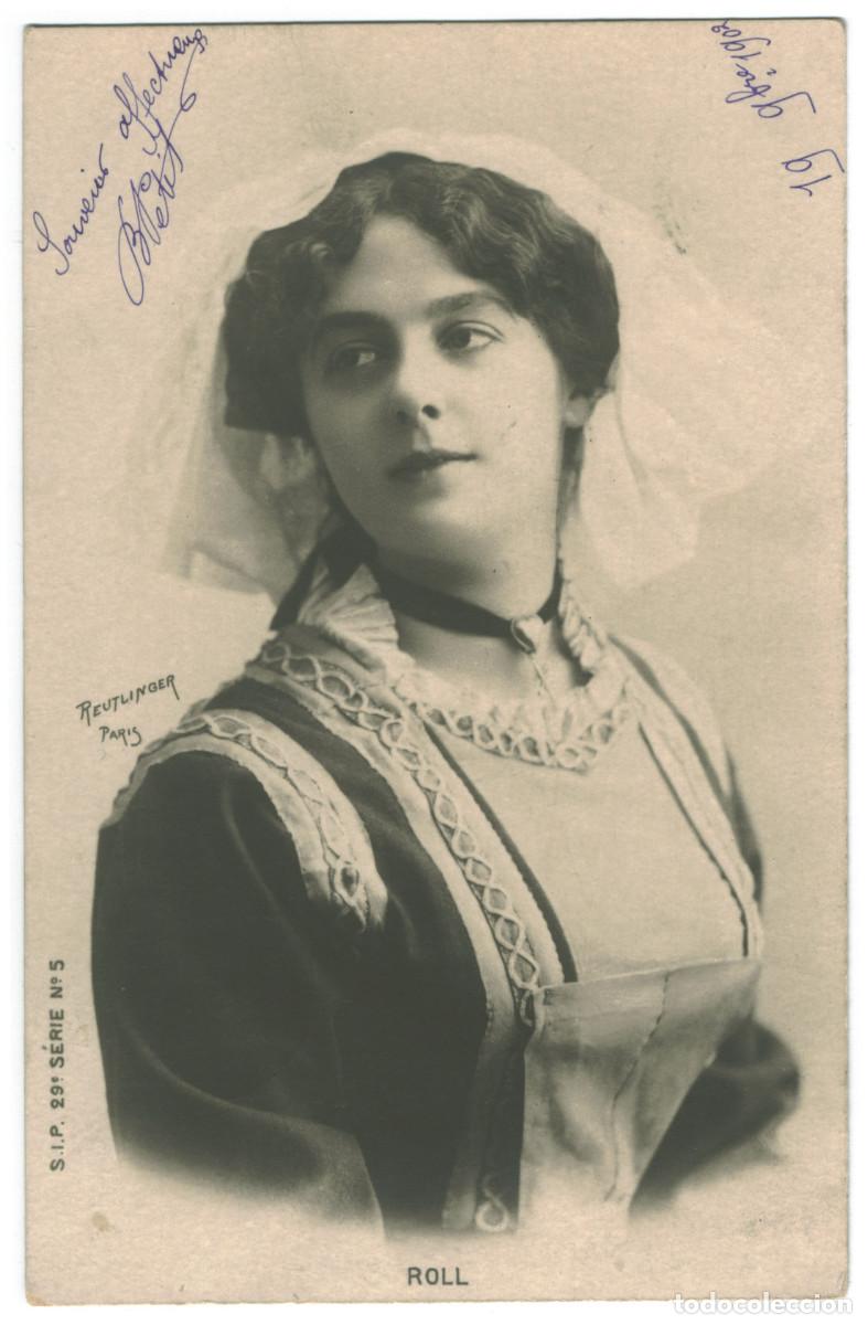 Postales: Actriz ROLL_SIP. 29-5. Photo Reutlinger