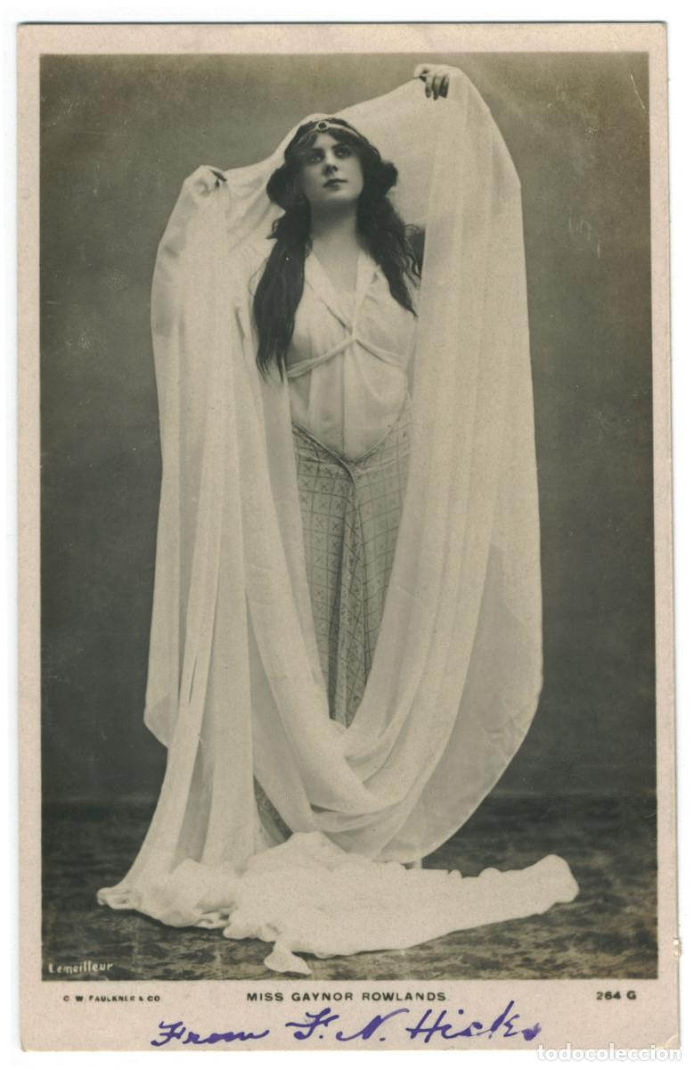 Postales: Actriz ROWLANDS, Gaynor_C. W. Faulkner. 264 G. Photo Lemeilleur