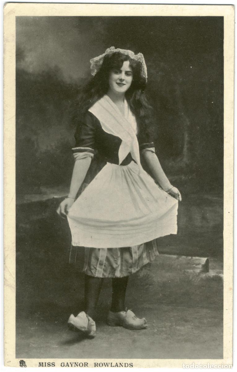 Postales: Actriz ROWLANDS, Gaynor_Raphael Tuck Glosso (Celebrities of the Stage; 5751)