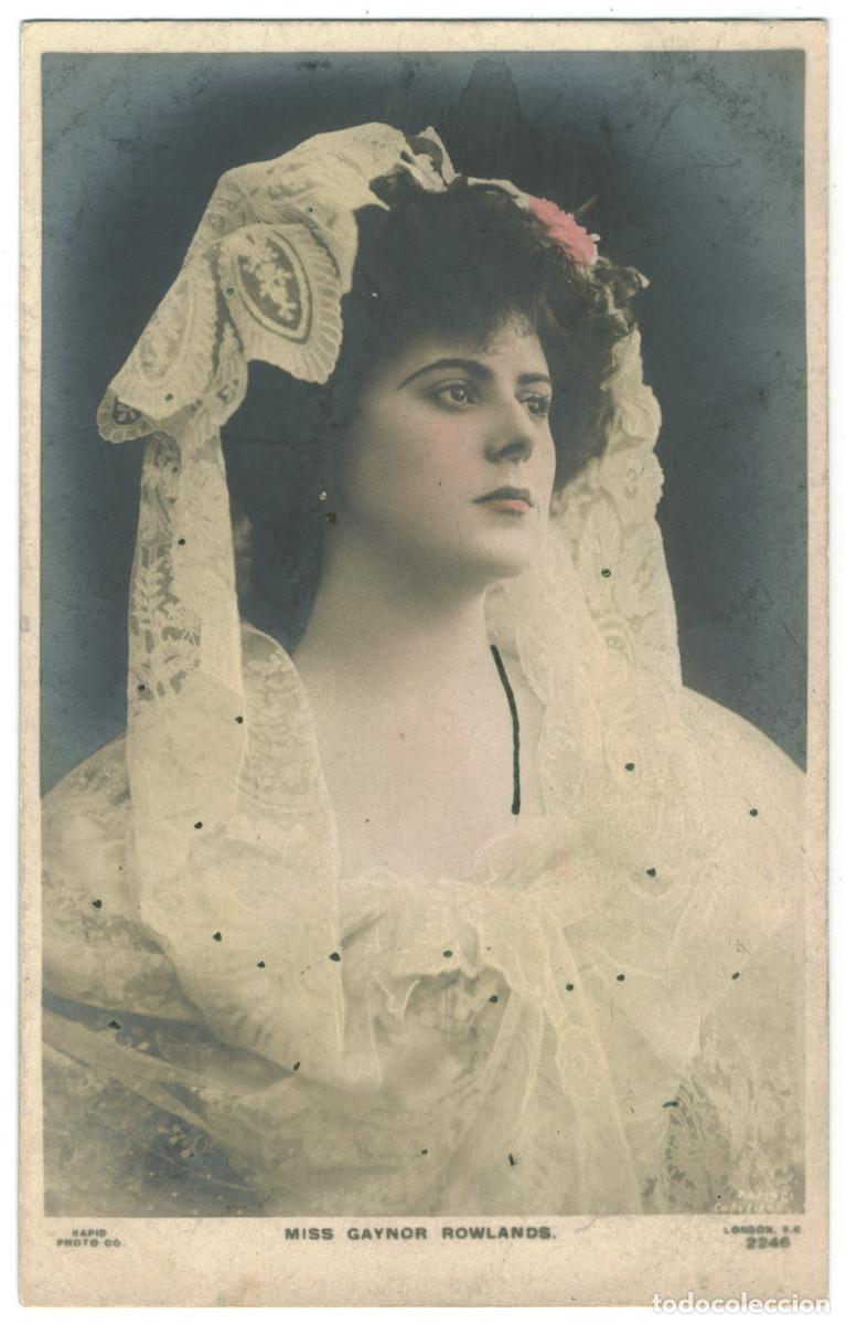 Postales: Actriz ROWLANDS, Gaynor_Rapid. 2246
