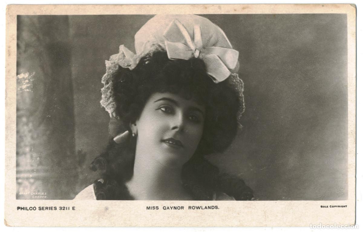 Postales: Actriz ROWLANDS, Gaynor_Philco. 3211 E. Photo Garet Charles