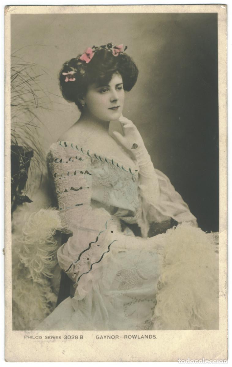 Postales: Actriz ROWLANDS, Gaynor_Philco. 3028