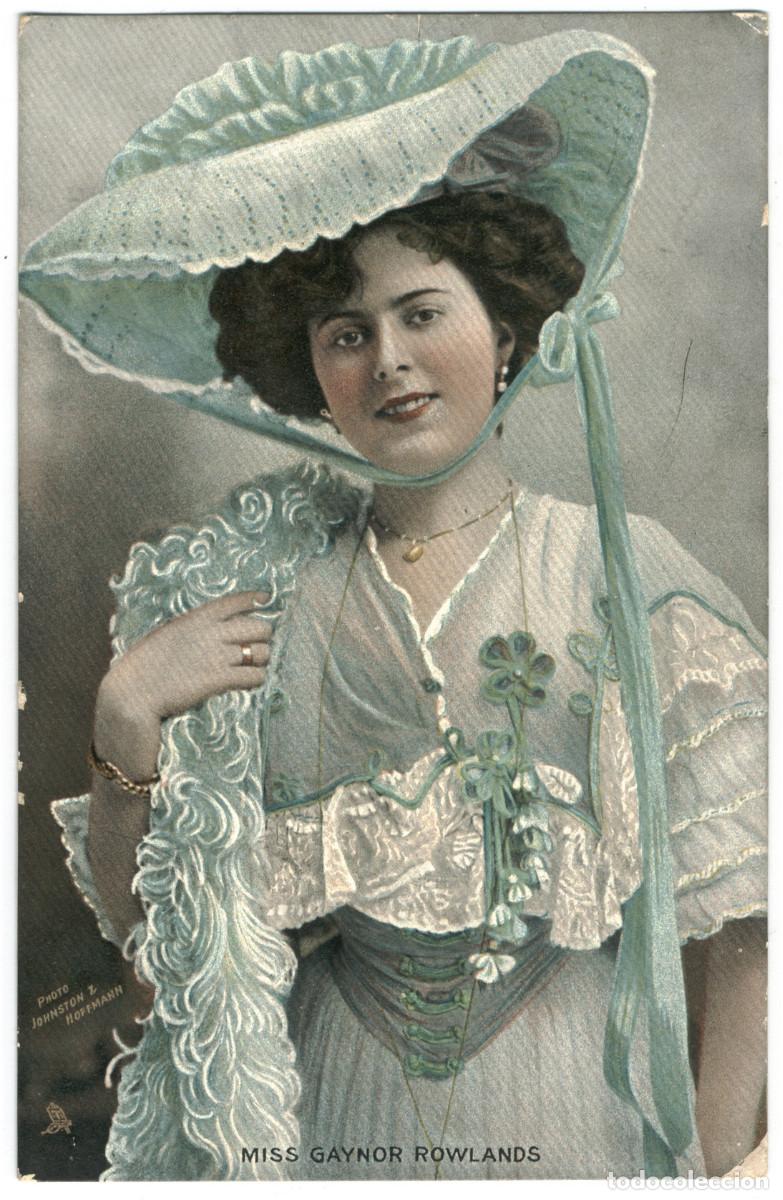 Postales: Actriz ROWLANDS, Gaynor_Raphael Tuck Photochrome (Celebrities of the Stage.; 4407)