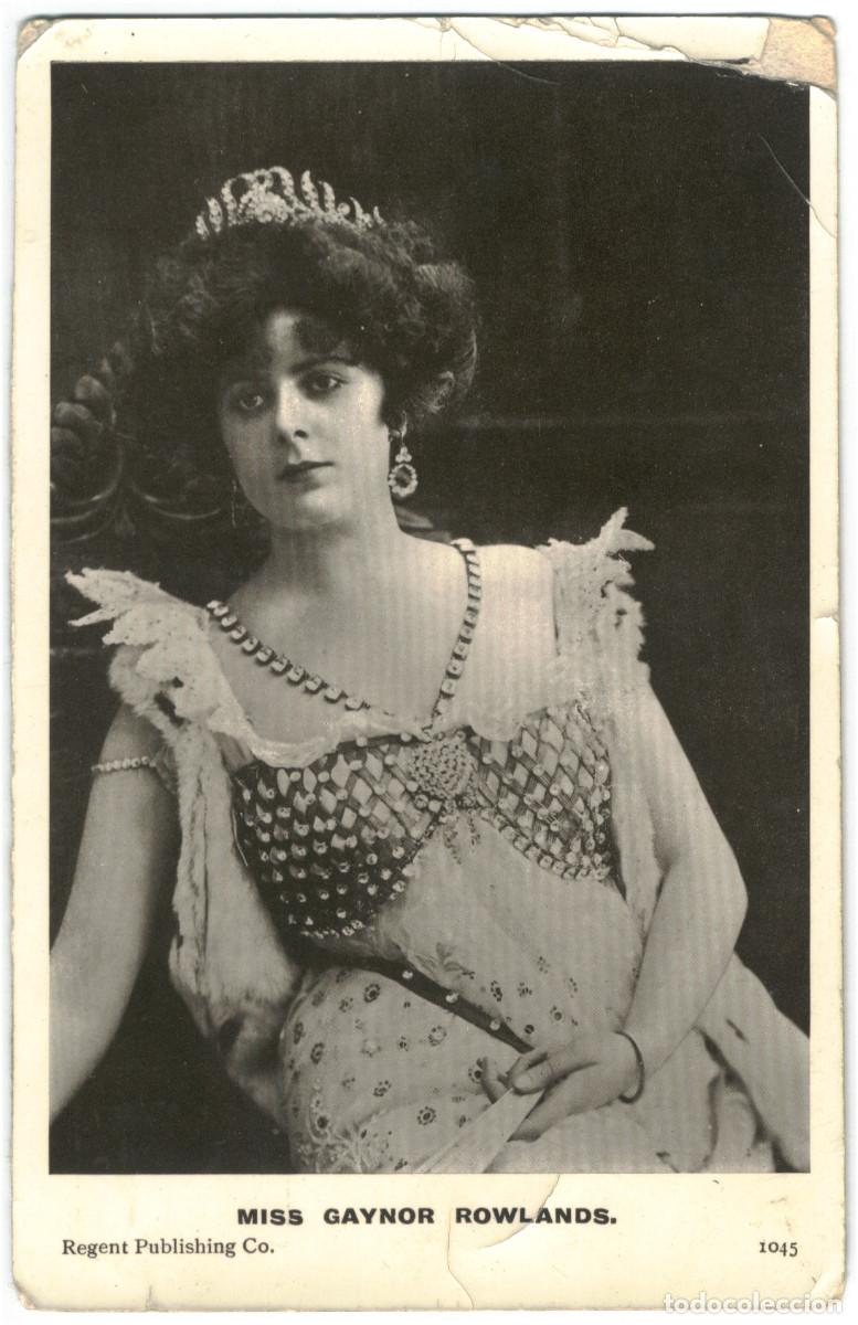 Postales: Actriz ROWLANDS, Gaynor_Regent. 1045