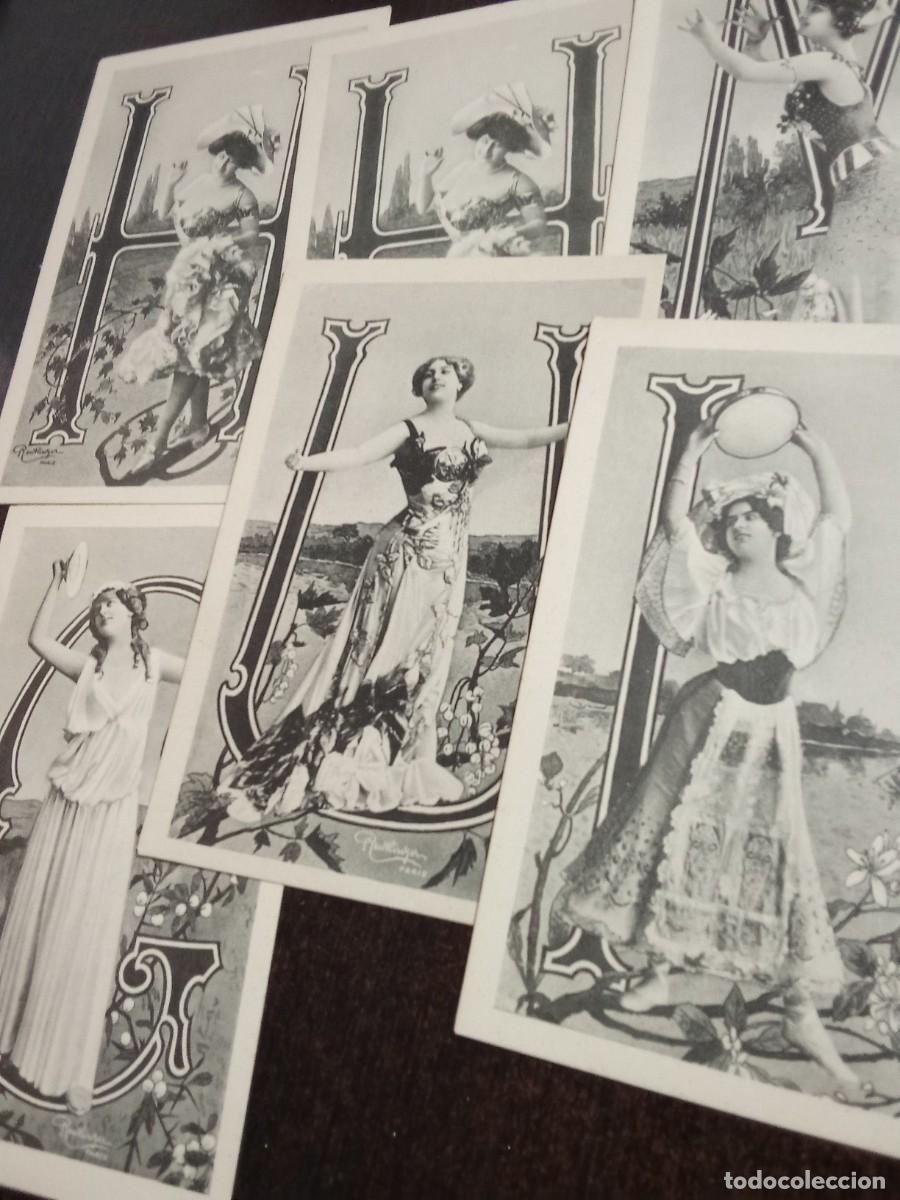 Postales: Reutlinger.Paris. 6 postales.