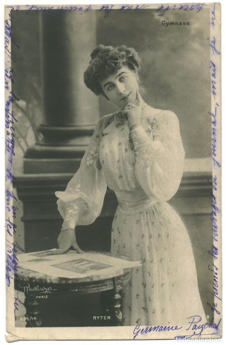 Postales: Actriz RYTER_SIP. 855-17. Gymnase. Photo Reutlinger
