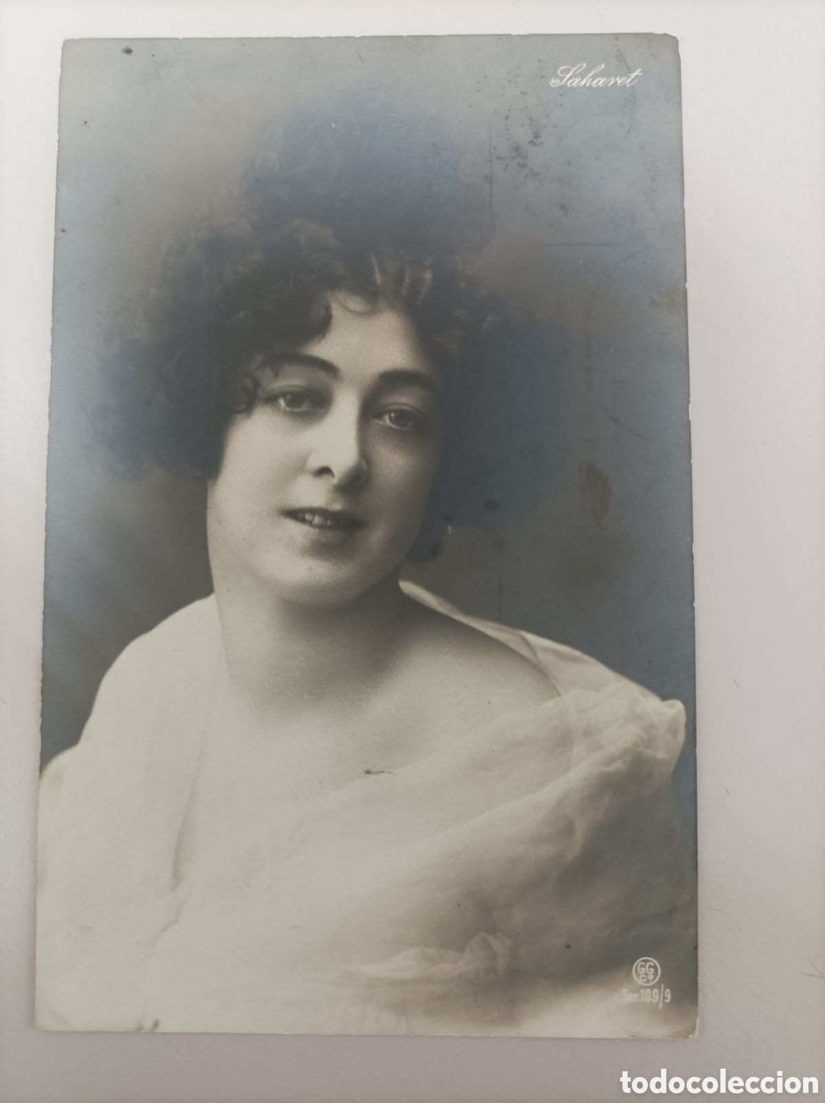 Postales: Actriz SAHARET_GG. 109-9