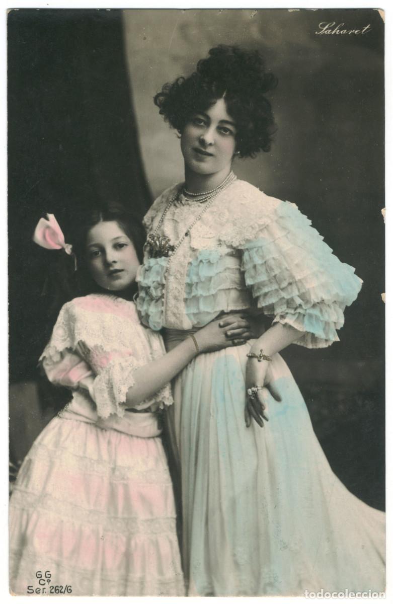 Postales: Actriz SAHARET_GG. 262-6