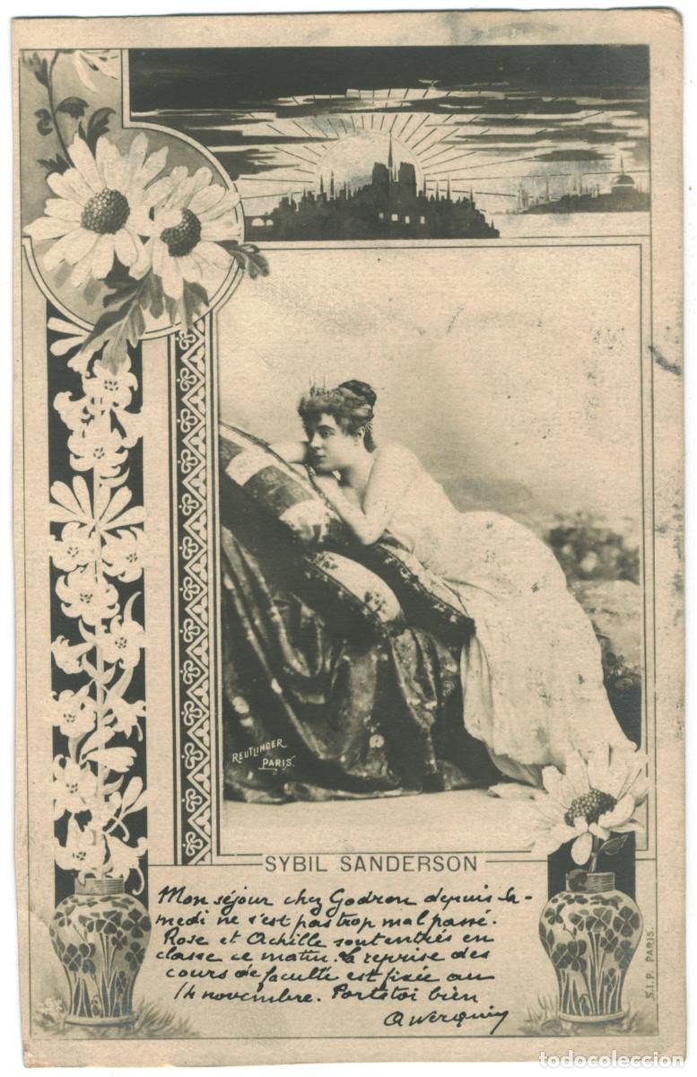 Postales: Actriz SANDERSON, Sybil_SIP. Photo Reutlinger