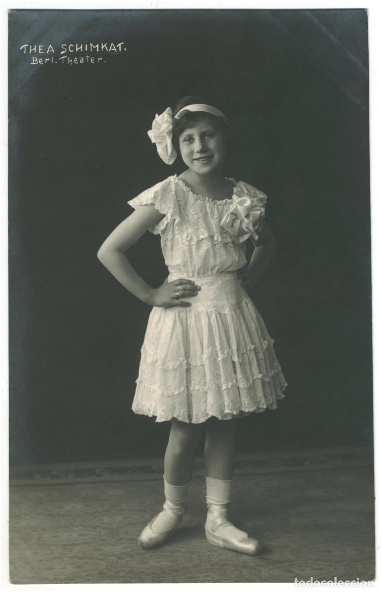 Postales: Actriz SCHIMKAT, Thea_Sin datos. Berl. Theater