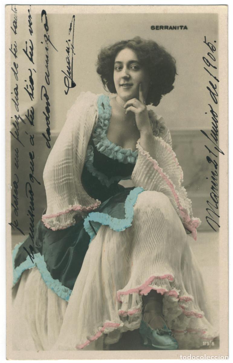 Postales: Actriz SERRANITA, La Bella_TG. 119-8