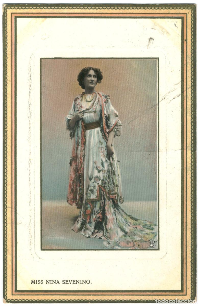Postales: Actriz SEVENING, Nina_Raphael Tuck. (Framed Gem; 5774)