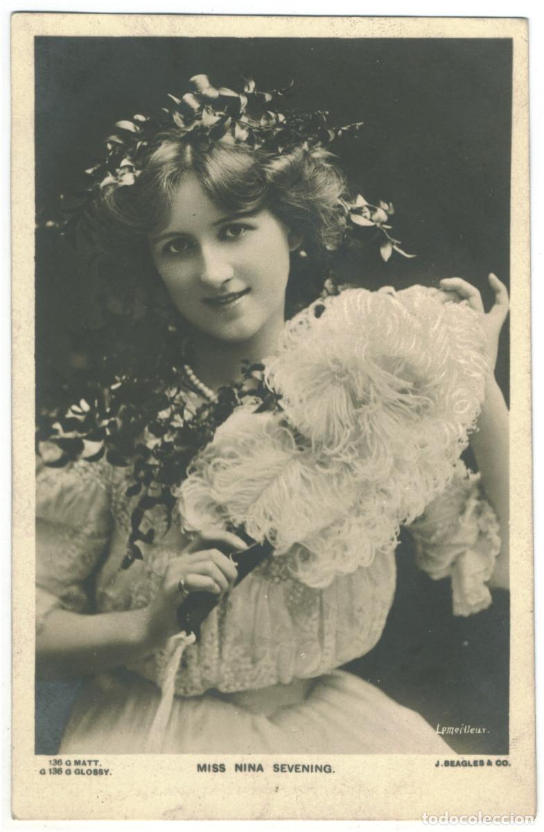 Postales: Actriz SEVENING, Nina_Beagles. 136 G. Photo Lemeilleur