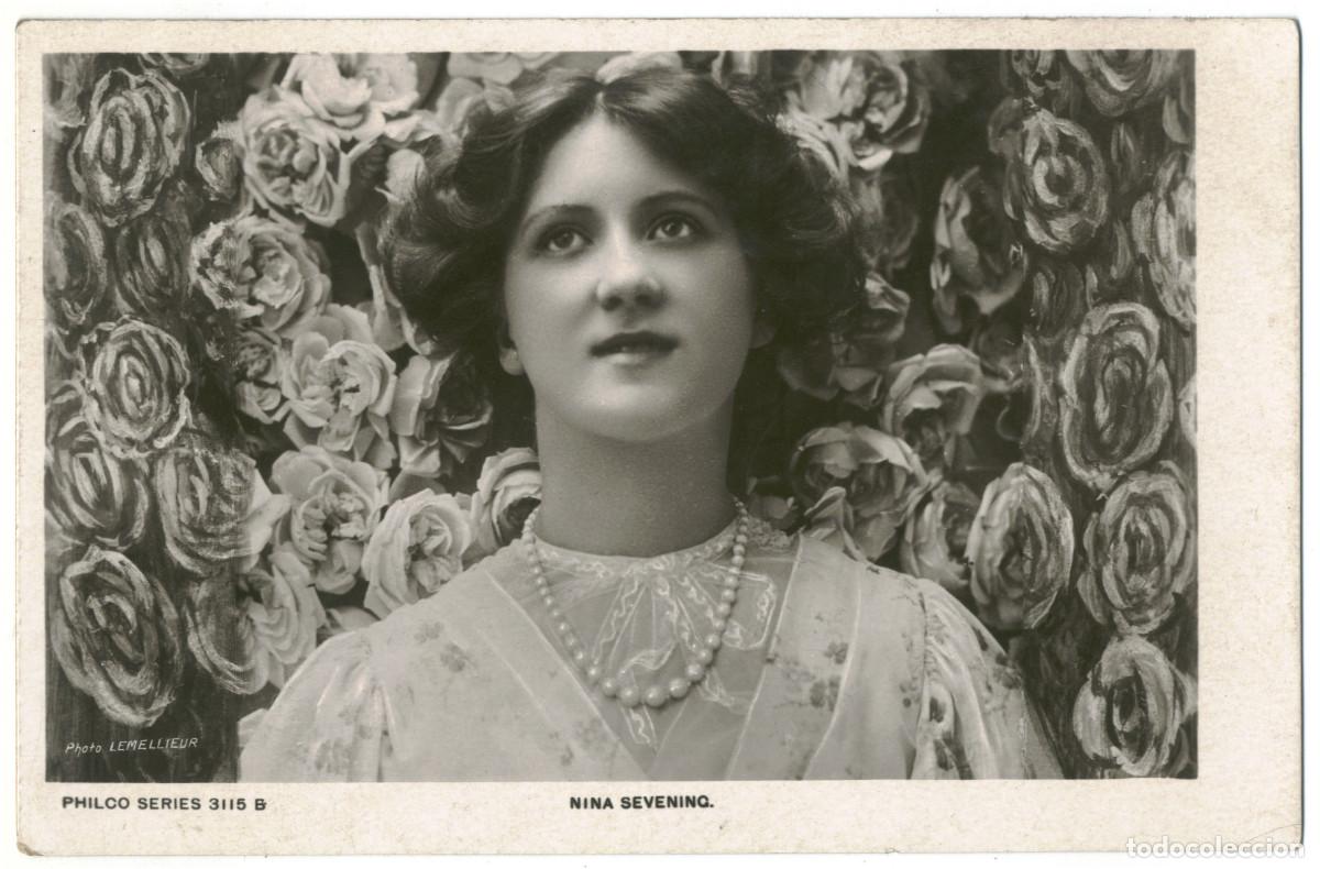 Postales: Actriz SEVENING, Nina_Philco. 3115 B. Photo Lemeilleur