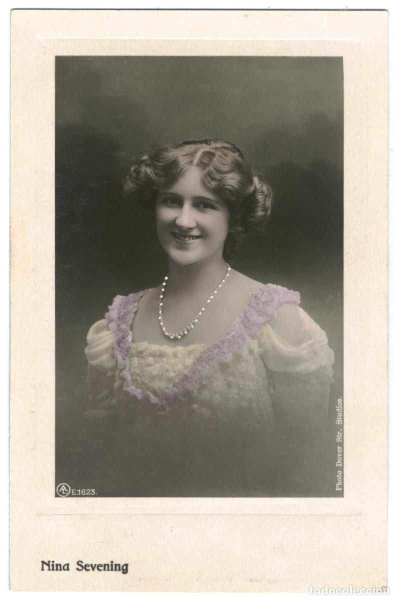 Postales: Actriz SEVENING, Nina_Aristophot (AL; 1623). Photo Dover