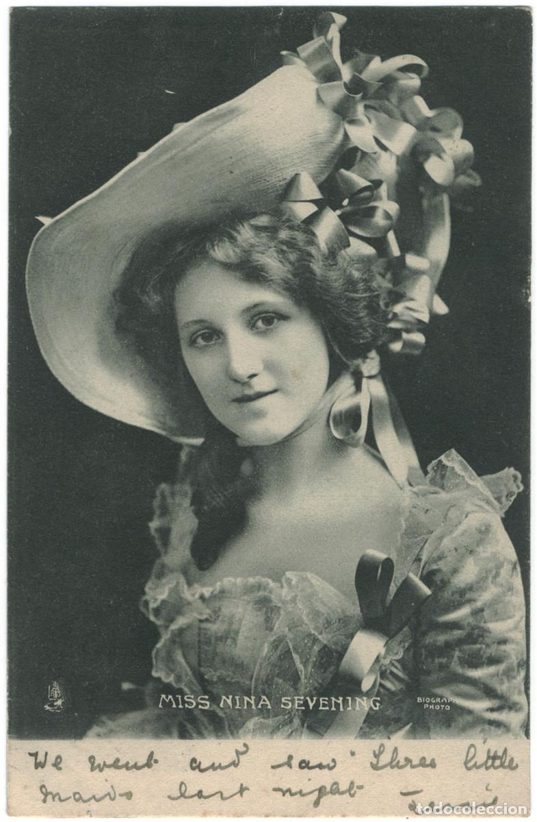 Postales: Actriz SEVENING, Nina_Raphael Tuck (Celebrities of the Stage; 682)