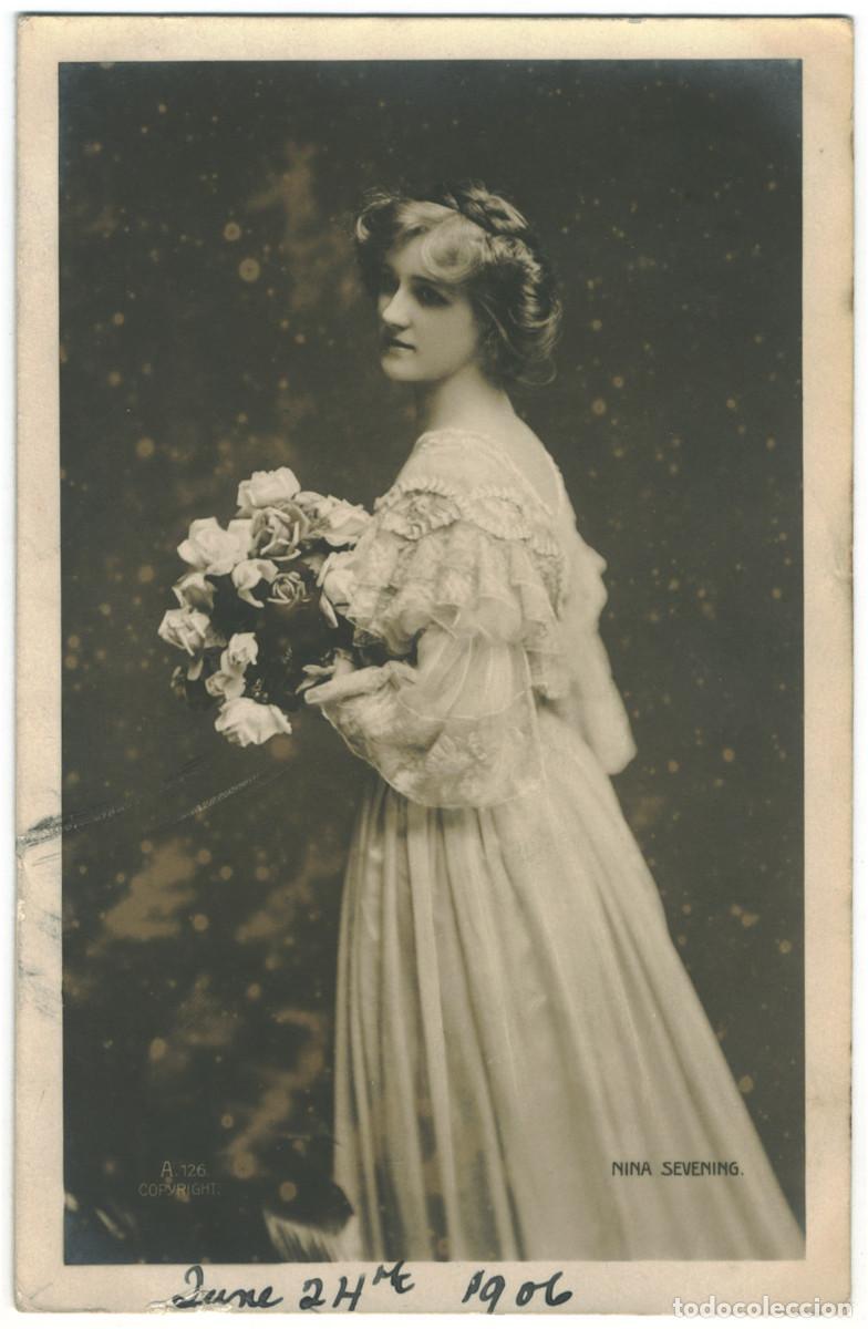 Postales: Actriz SEVENING, Nina_Raphael Tuck (Celebrities of the Stage; 682)