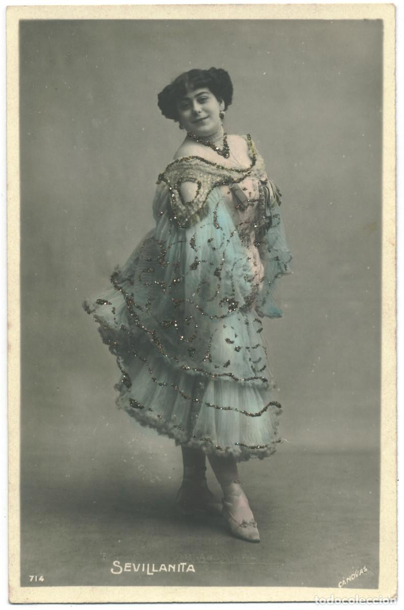 Postales: Actriz SEVILLANITA, Aurelia la_MP. 714. Photo C&aacute;novas