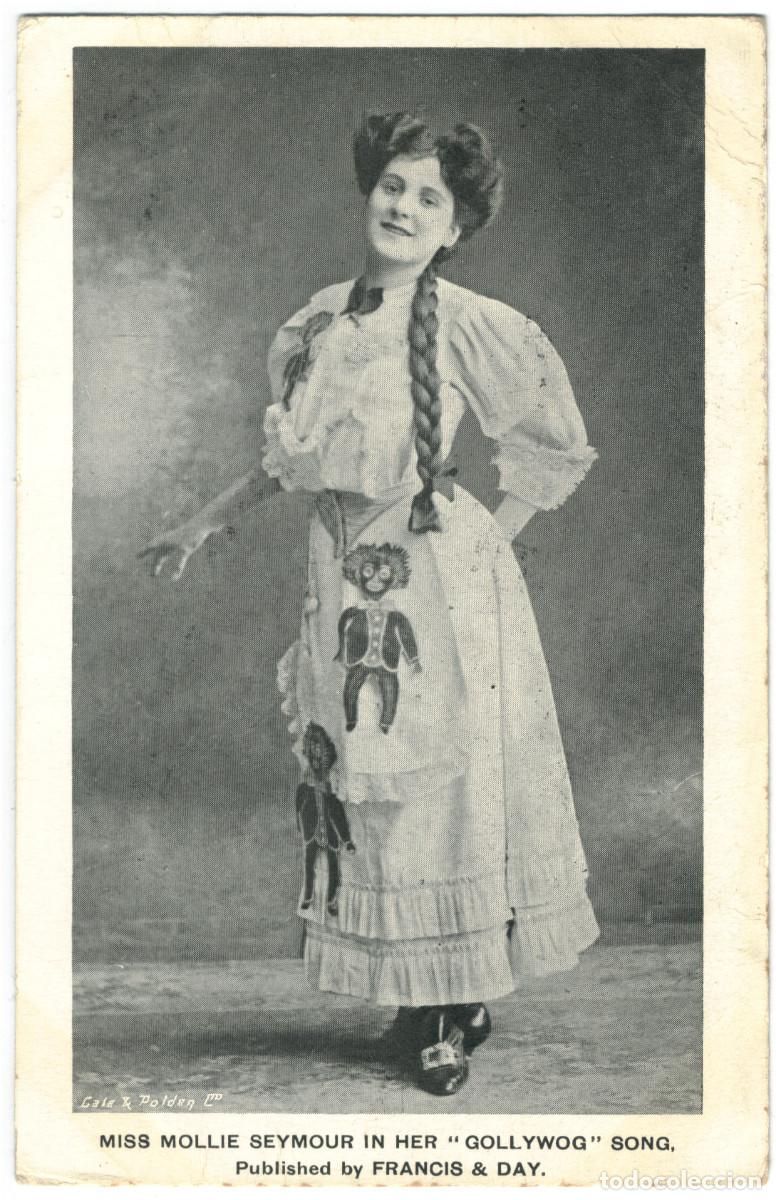Postales: Actriz SEYMOUR, Mollie_Francis & Day. Wellingthon. In Gollywog Song